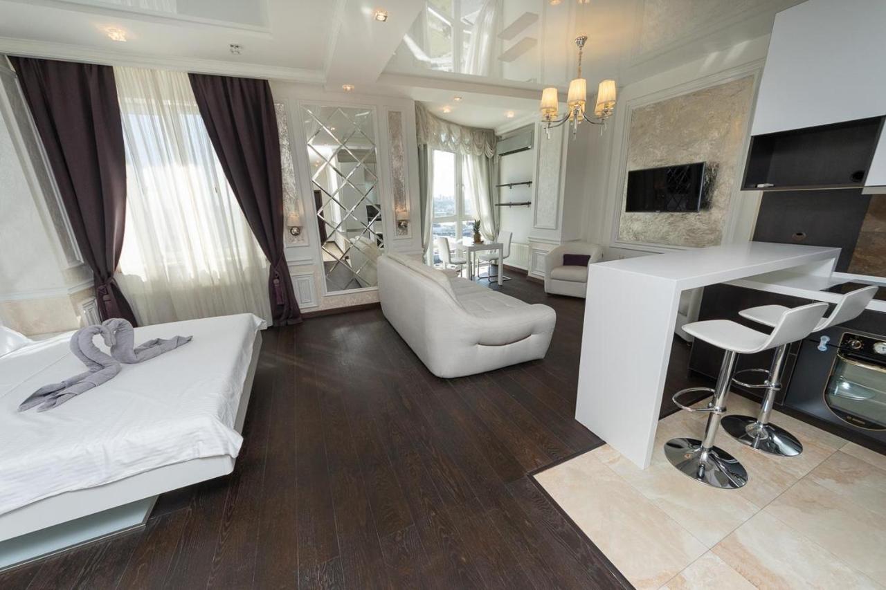 Exquisite Panoramic Views Apartment Dnipro Embankment Киев Экстерьер фото